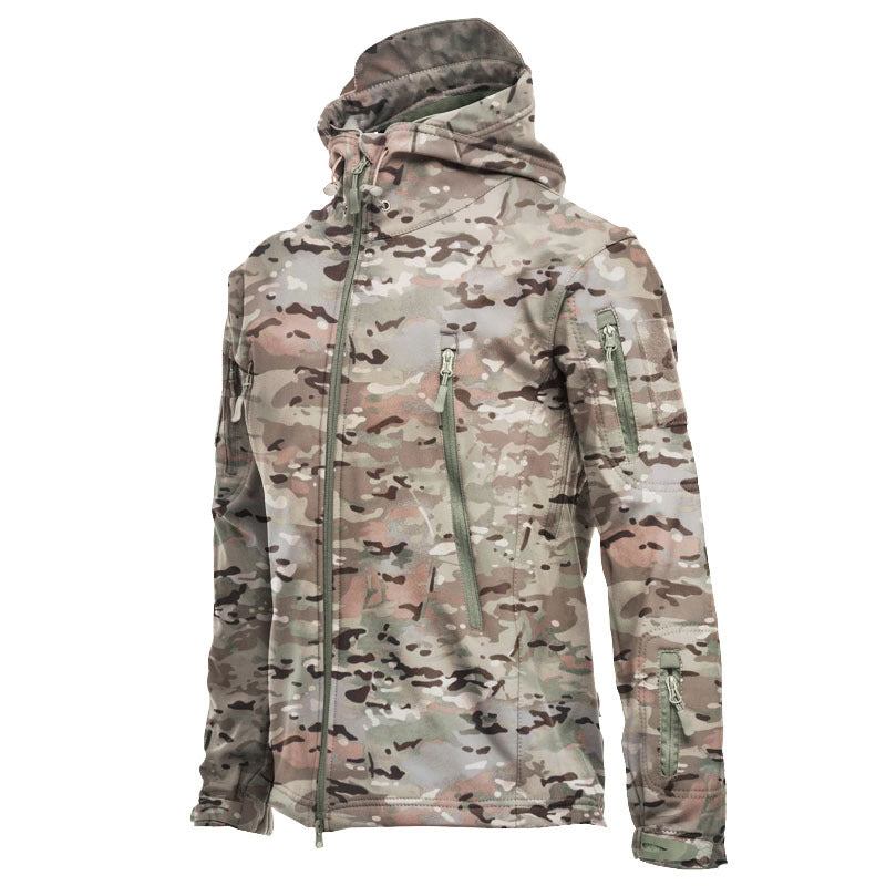 Soft Shell Fleece Waterproof Jacket