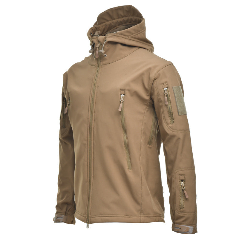 Soft Shell Fleece Waterproof Jacket