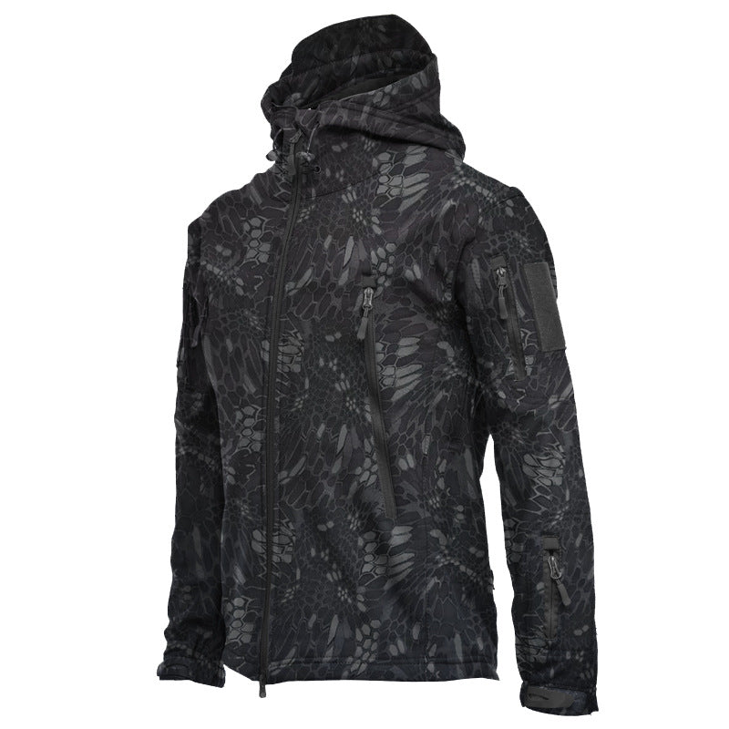 Soft Shell Fleece Waterproof Jacket
