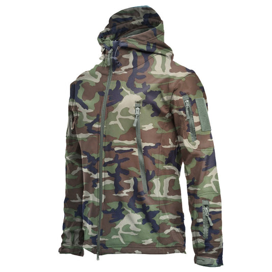 Soft Shell Fleece Waterproof Jacket