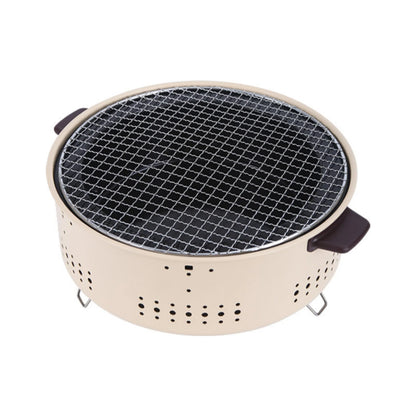 Barbecue Stove Smokeless Grill Outdoor Camping Charcoal Grill Rotisserie Rack - CAMPZONES