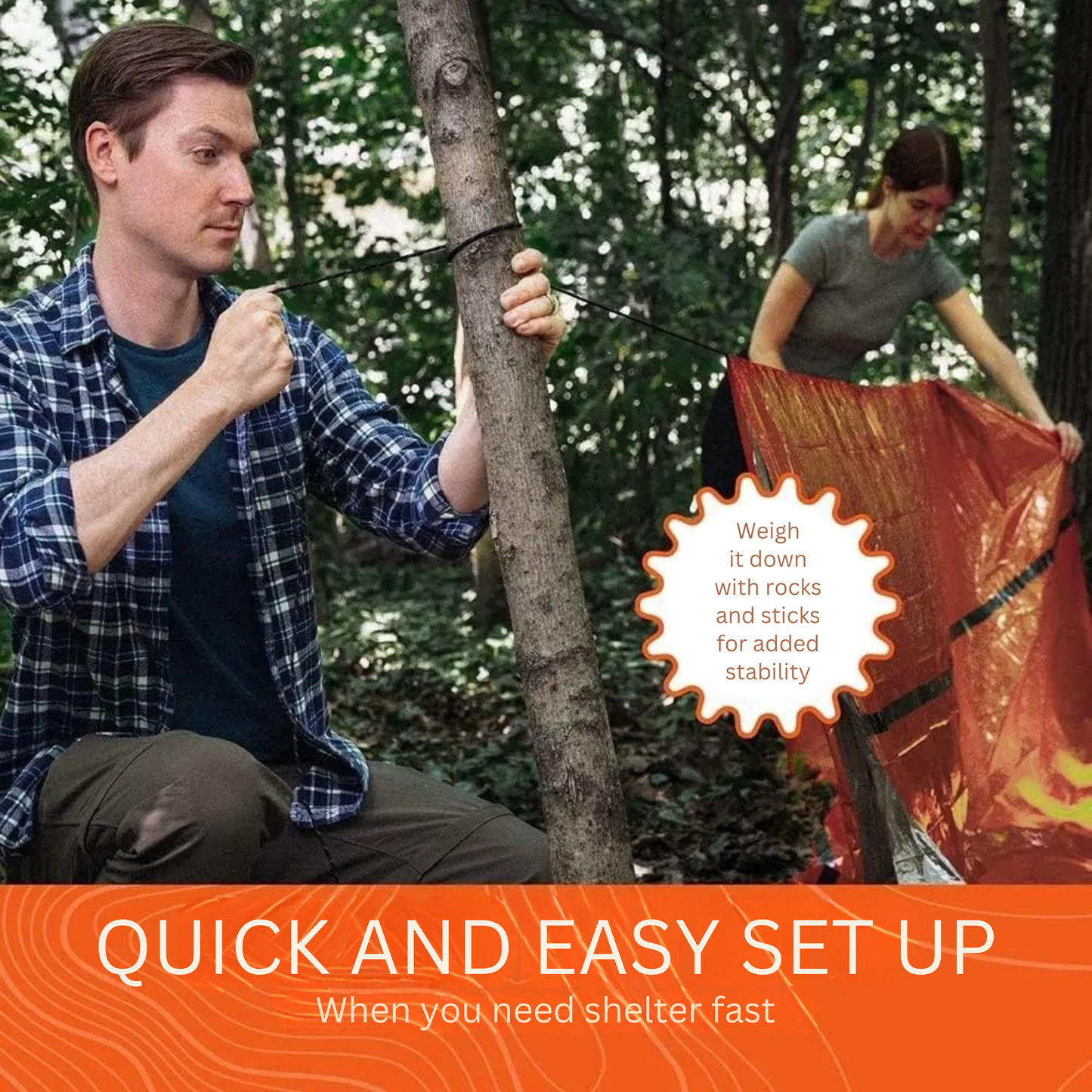 Emergency Survival Life Tent Shelter