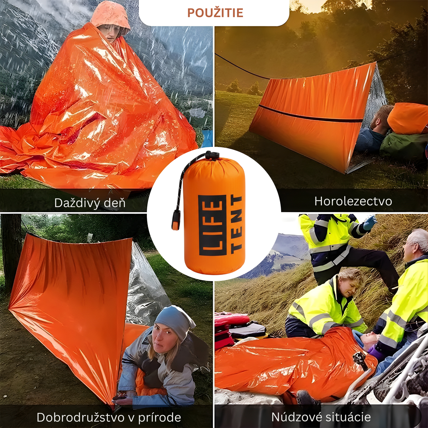 Emergency Survival Life Tent Shelter