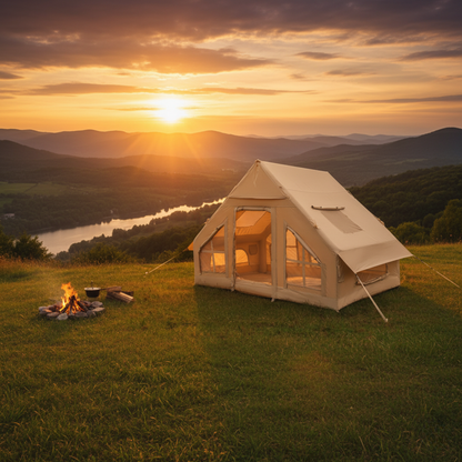 Inflatable Family Tent House for Camping