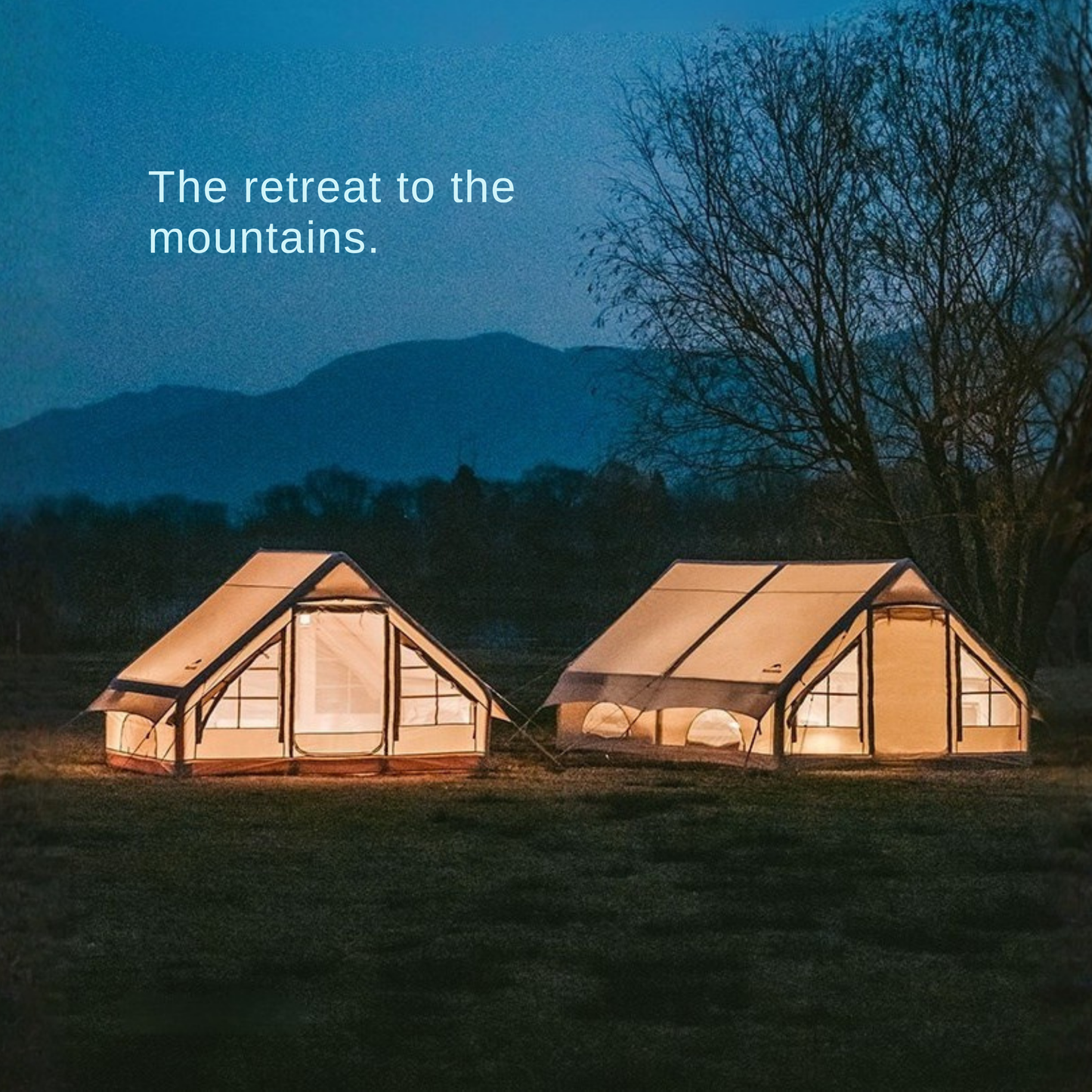 Inflatable Family Tent House for Camping