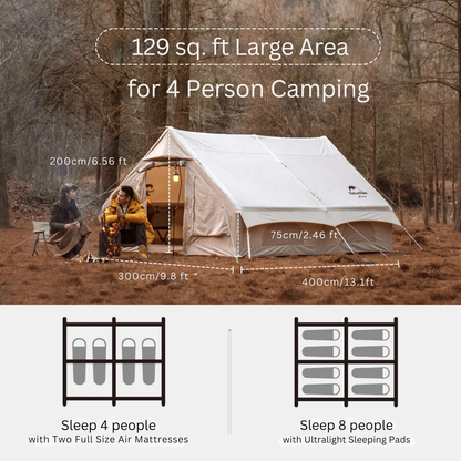 Inflatable Family Tent House for Camping