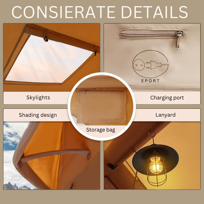 Inflatable Family Tent House for Camping