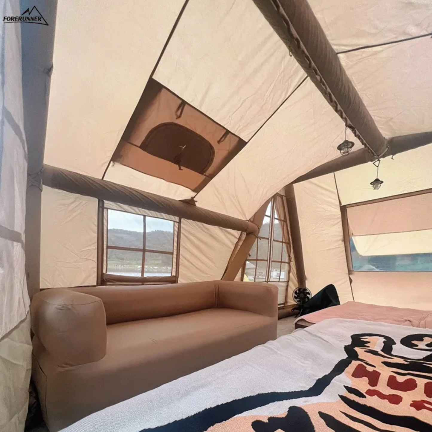 Inflatable Family Tent House for Camping