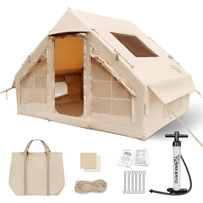 Inflatable Family Tent House for Camping