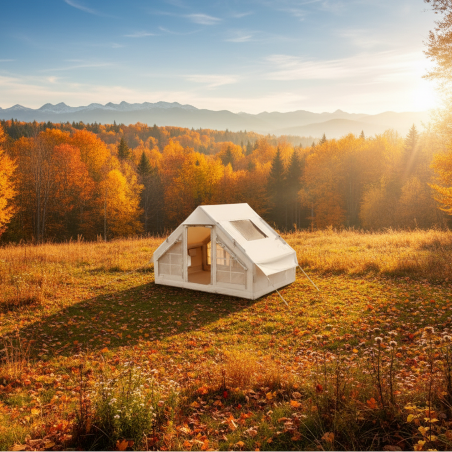 Inflatable Family Tent House for Camping