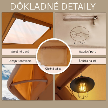 Inflatable Family Tent House for Camping