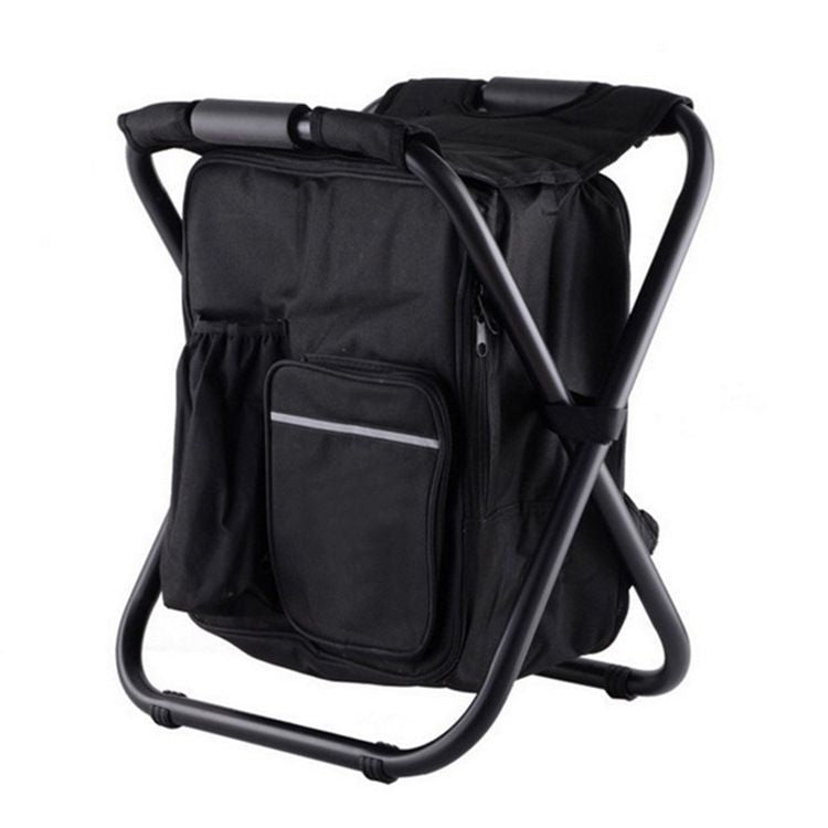 3 in 1 Camping Chair  Backpack with Insulated Cooler Bag