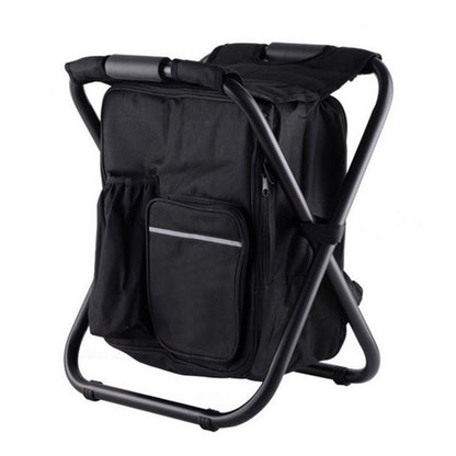 3 in 1 Camping Chair  Backpack with Insulated Cooler Bag
