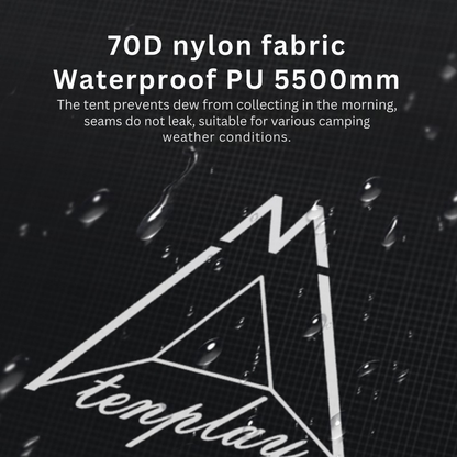 Outdoor Waterproof Hemisphere Dome Camping Tent