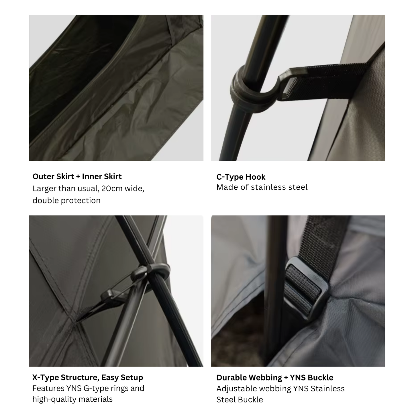 Outdoor Waterproof Hemisphere Dome Camping Tent