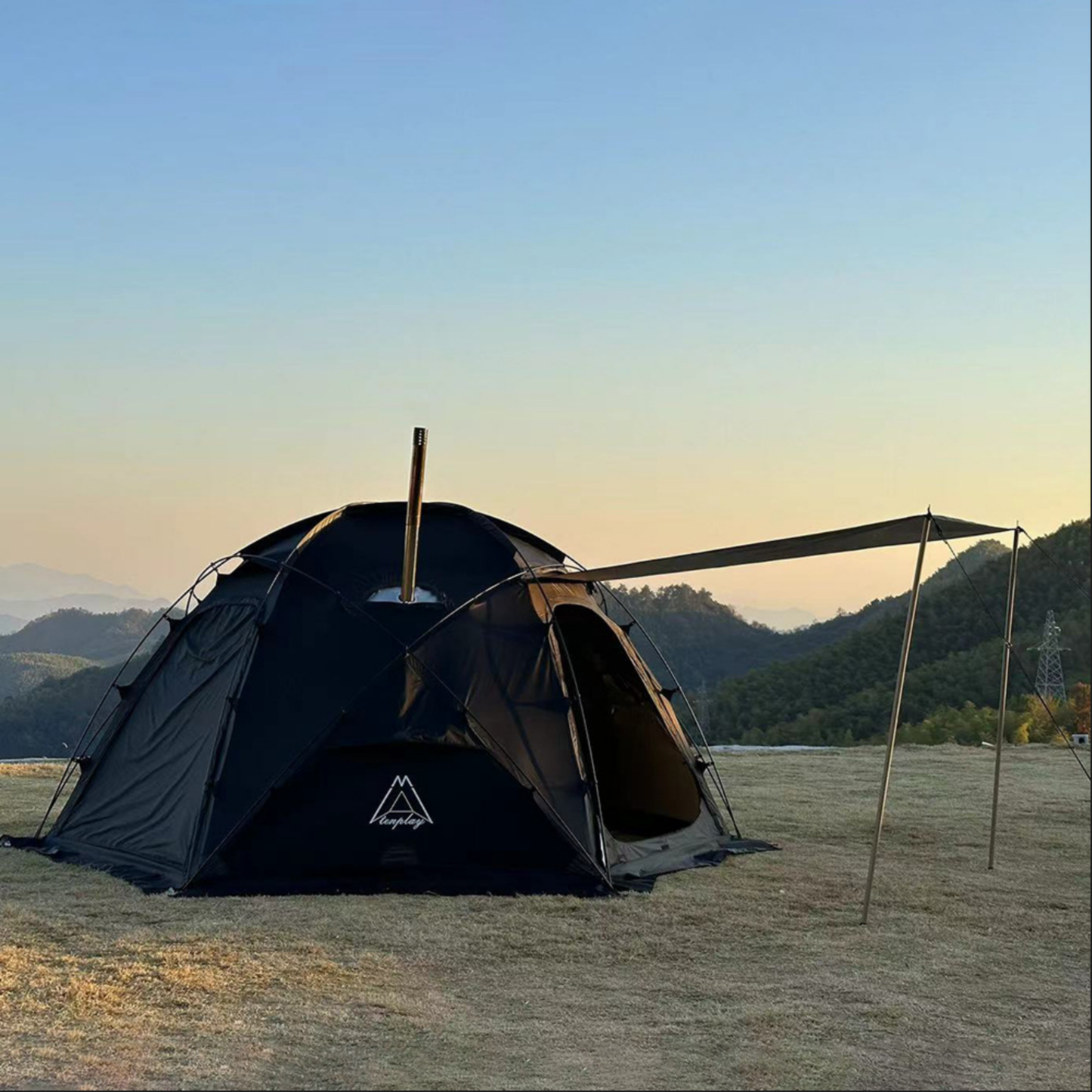 Outdoor Waterproof Hemisphere Dome Camping Tent