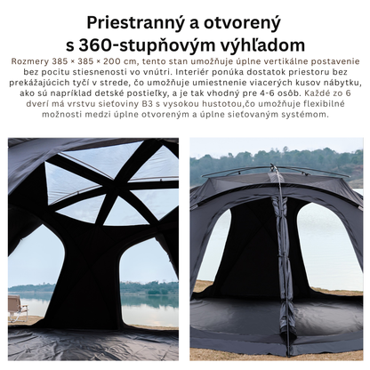 Outdoor Waterproof Hemisphere Dome Camping Tent