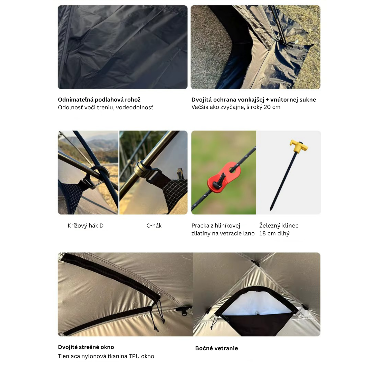 Outdoor Waterproof Hemisphere Dome Camping Tent