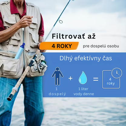 Survival Water Filter Purifying Straw