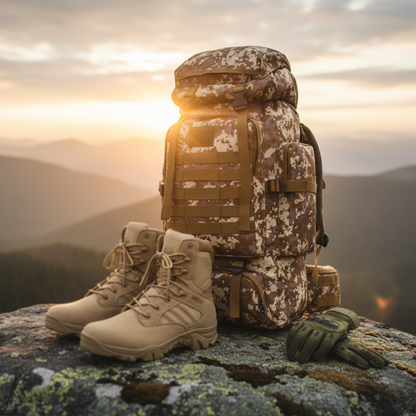 Tactical Military Hiking Backpack 80l