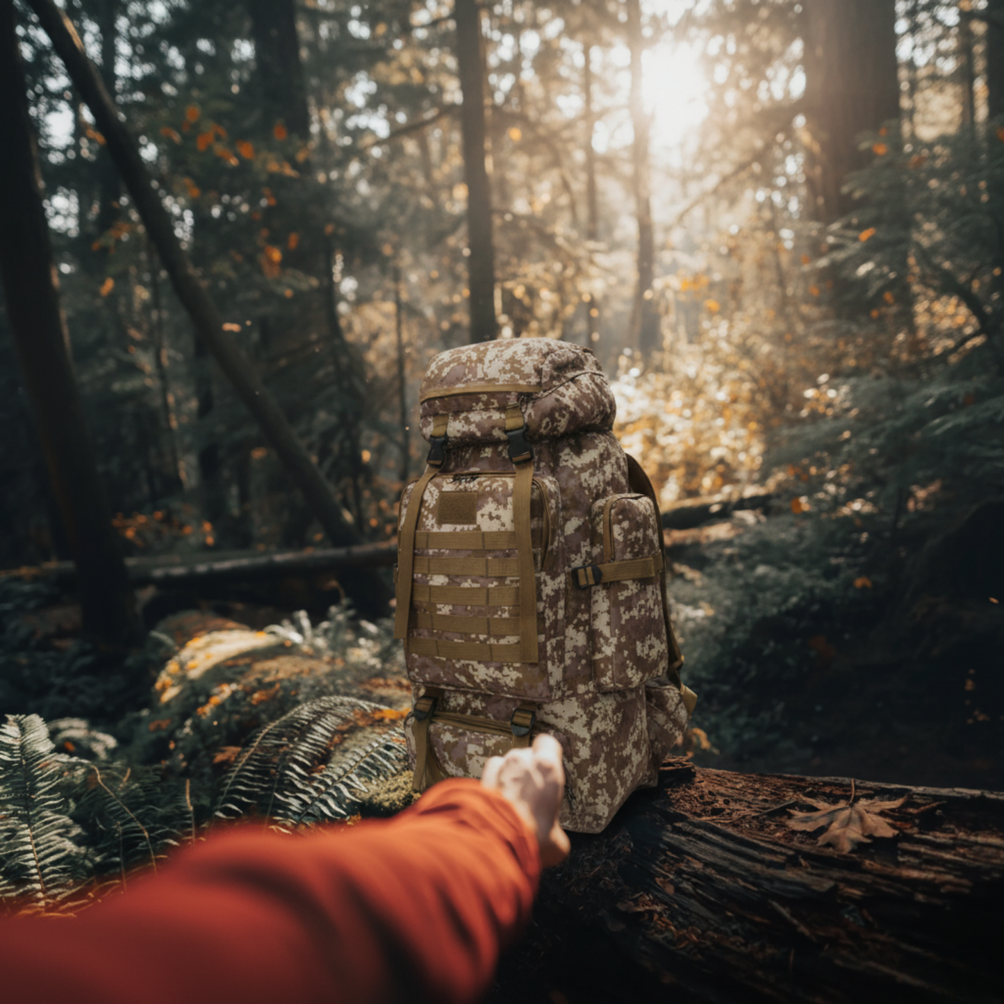 Tactical Military Hiking Backpack 80l