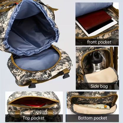 Tactical Military Hiking Backpack 80l