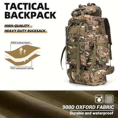 Tactical Military Hiking Backpack 80l