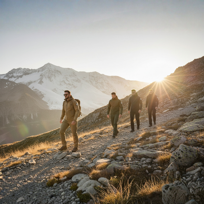 Waterproof Tactical Men’s Soft Shell Jacket & Pants Set