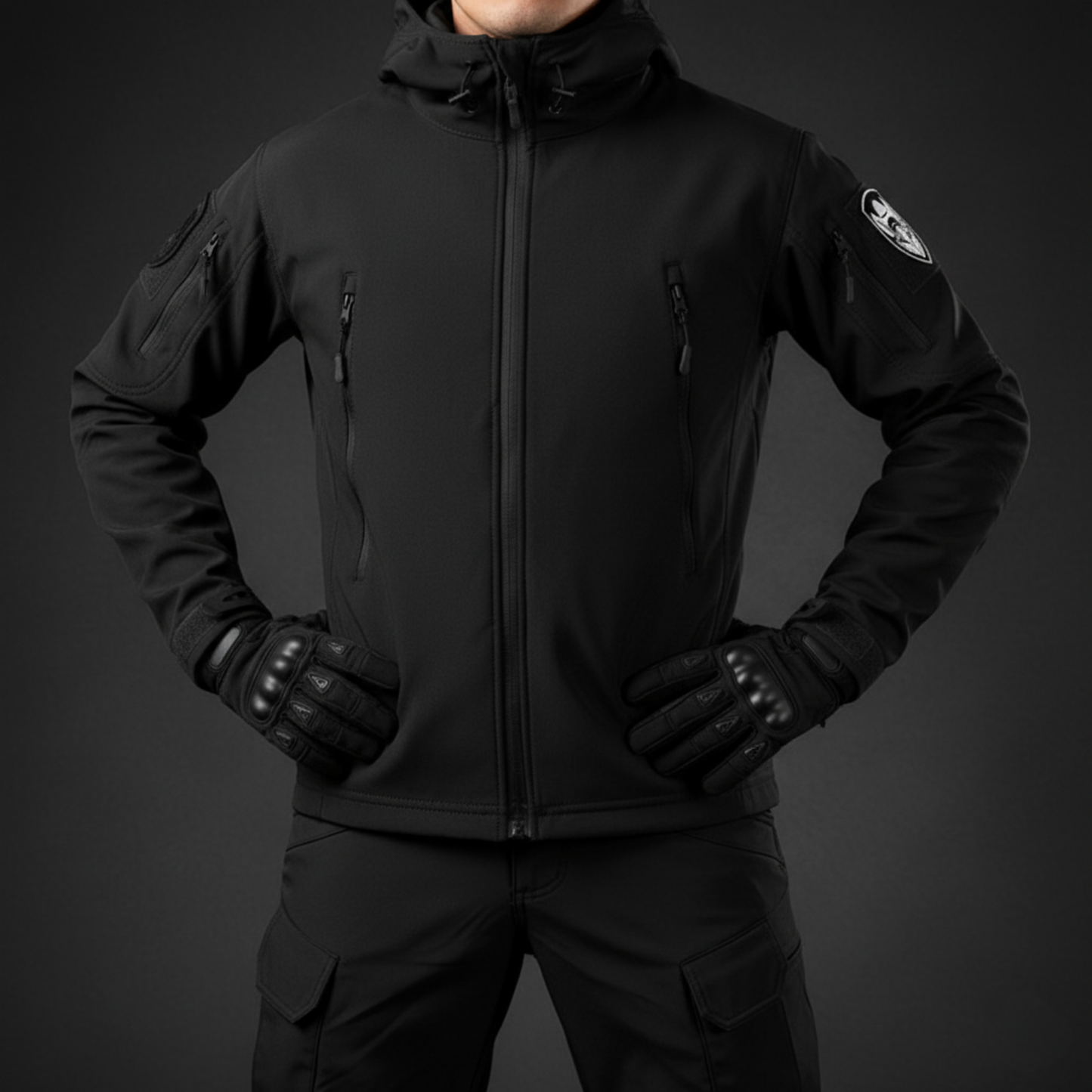 Waterproof Tactical Men’s Soft Shell Jacket & Pants Set