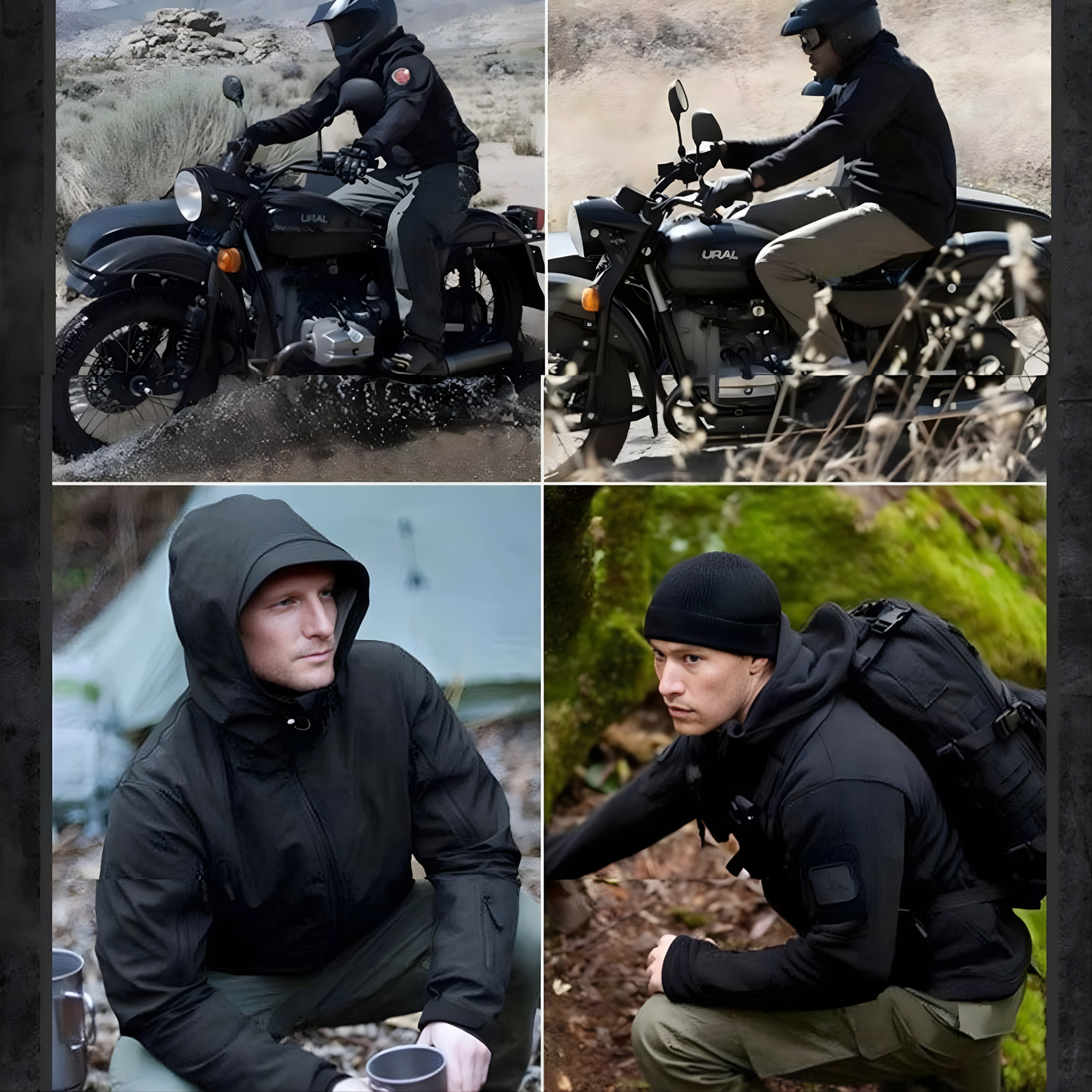 Waterproof Tactical Men’s Soft Shell Jacket & Pants Set