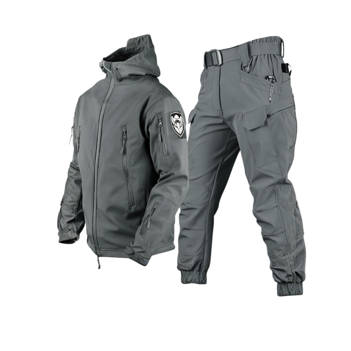Waterproof Tactical Men’s Soft Shell Jacket & Pants Set
