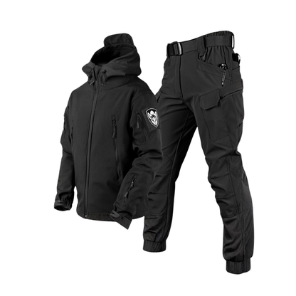 Waterproof Tactical Men’s Soft Shell Jacket & Pants Set