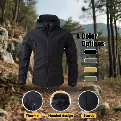 Waterproof Tactical Men’s Soft Shell Jacket & Pants Set