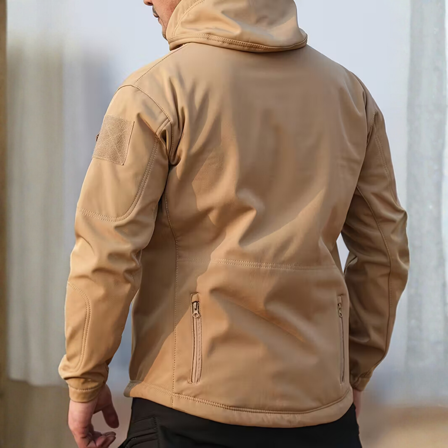 Waterproof Tactical Men’s Soft Shell Jacket & Pants Set