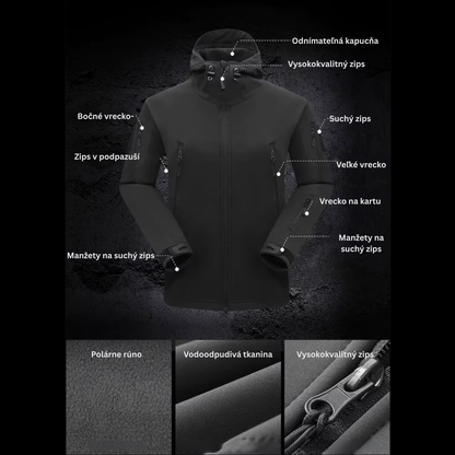 Waterproof Tactical Men’s Soft Shell Jacket & Pants Set