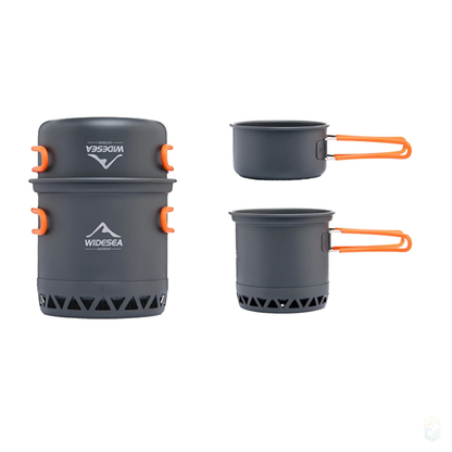 Widesea Camping Cookware 1 person set