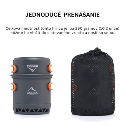 Widesea Camping Cookware 1 person set